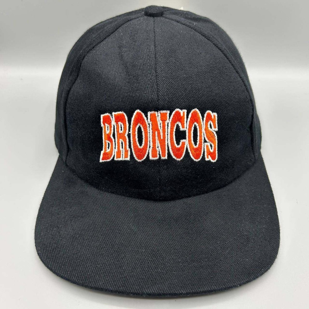 Vintage Denver‎ Broncos Hat Men NFL Game Day Drew Pearson Snap Back Cap New